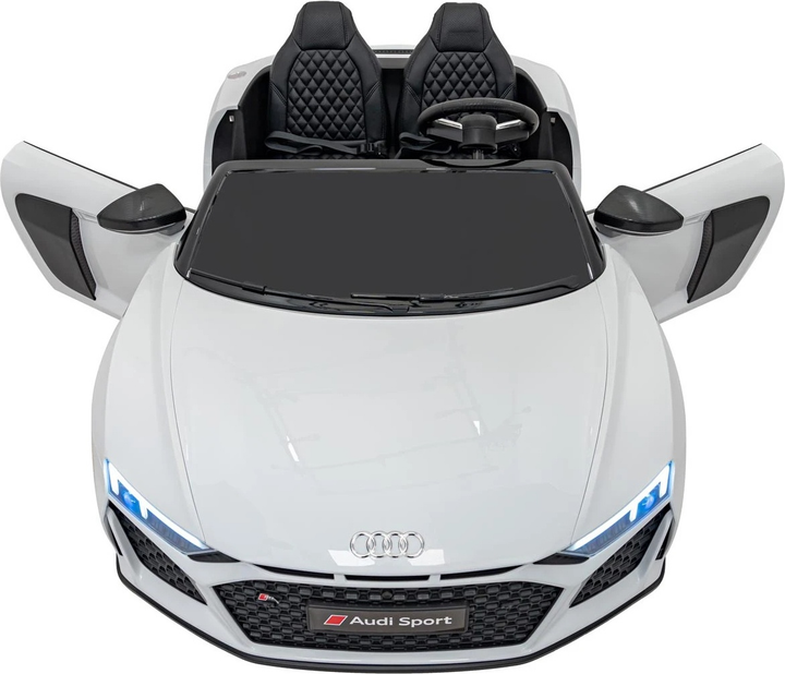 Електричний автомобіль для дітей Audi Spyder R8 Lift Білий (5903864944457) - зображення 10