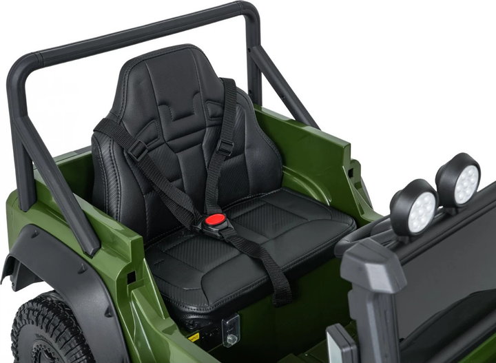 Електричний автомобіль для дітей Land Rover Defender 110 SVX Concept Зелений (5903864984699) - зображення 11