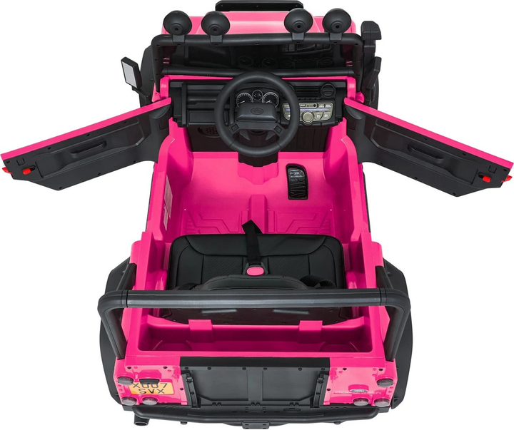 Електричний автомобіль для дітей Land Rover Defender 110 SVX Concept Рожевий (5903864984705) - зображення 9