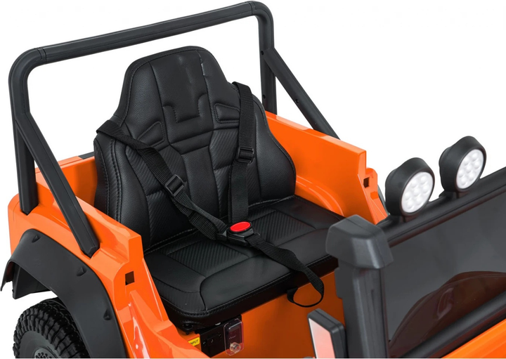 Електричний автомобіль для дітей Land Rover Defender 110 SVX Concept Помаранчевий (5903864984712) - зображення 13