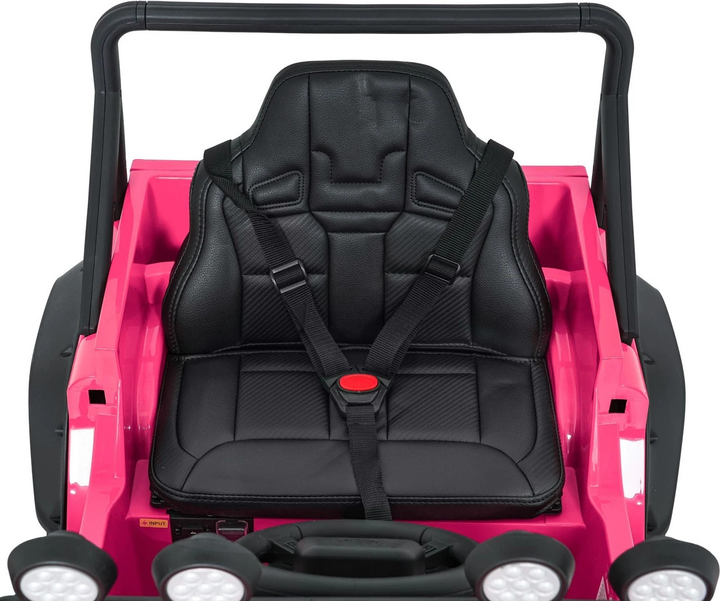 Електричний автомобіль для дітей Land Rover Defender 110 SVX Concept Рожевий (5903864984705) - зображення 15