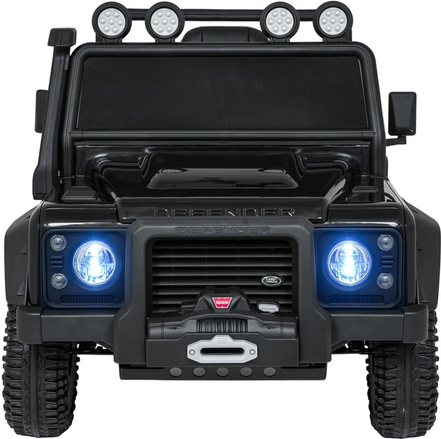 Електричний автомобіль для дітей Land Rover Defender 110 SVX Concept Чорний (5903864984729) - зображення 2