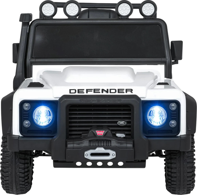 Електричний автомобіль для дітей Land Rover Defender 110 SVX Concept Білий (5903864984743) - зображення 2