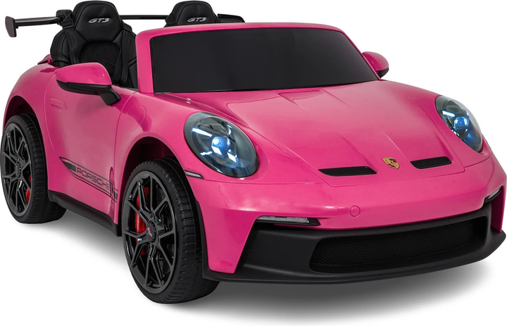 Електричний автомобіль для дітей Porsche 911 GT3 Strong MP4 Рожевий (5903864985450) - зображення 4