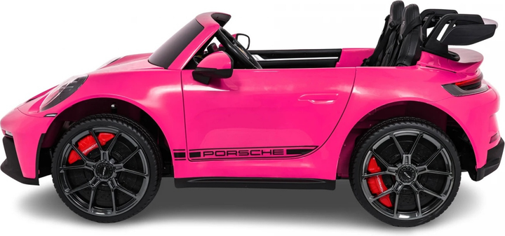 Електричний автомобіль для дітей Porsche 911 GT3 Strong MP4 Рожевий (5903864985450) - зображення 5