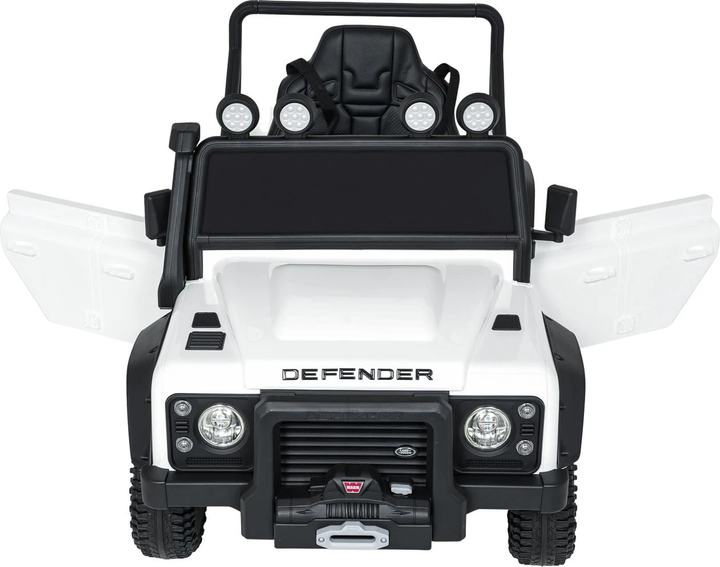 Електричний автомобіль для дітей Land Rover Defender 110 SVX Concept Білий (5903864984743) - зображення 10