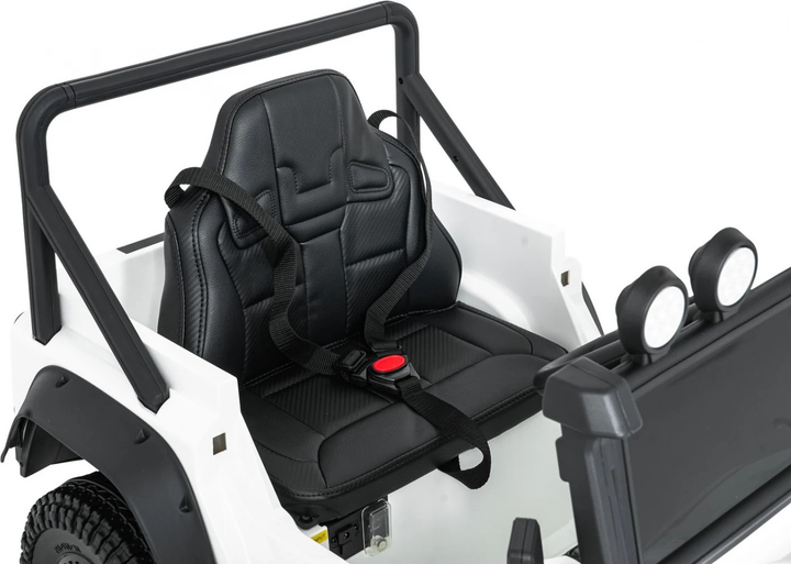 Електричний автомобіль для дітей Land Rover Defender 110 SVX Concept Білий (5903864984743) - зображення 14