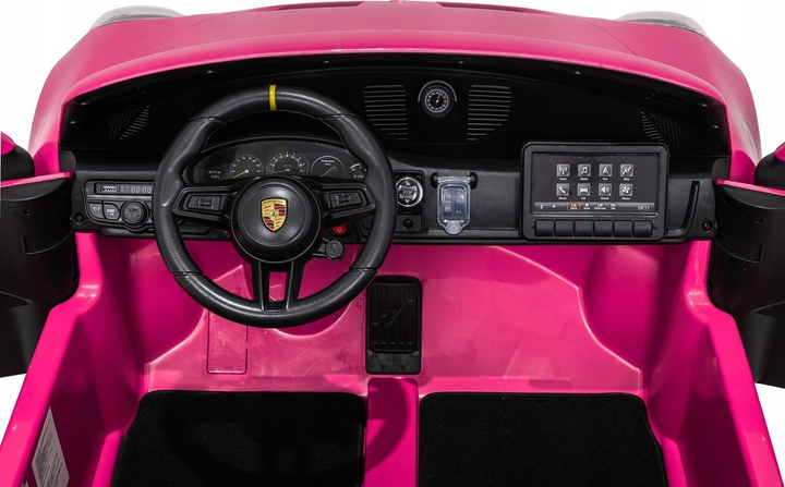 Електричний автомобіль для дітей Porsche 911 GT3 Strong Рожевий (5903864985498) - зображення 3