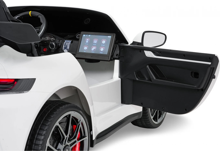 Електричний автомобіль для дітей Porsche 911 GT3 Strong MP4 Білий (5903864985467) - зображення 18