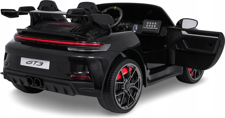 Електричний автомобіль для дітей Porsche 911 GT3 MP4 Чорний (5903864985566) - зображення 6