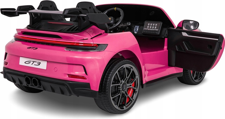 Електричний автомобіль для дітей Porsche 911 GT3 Рожевий (5903864985573) - зображення 6
