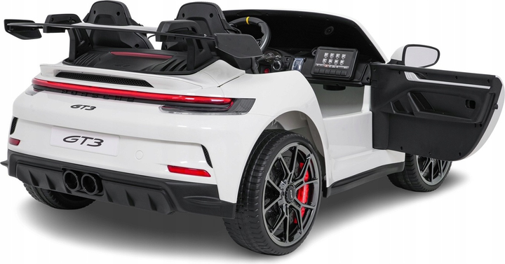 Електричний автомобіль для дітей Porsche 911 GT3 Білий (5903864985580) - зображення 6
