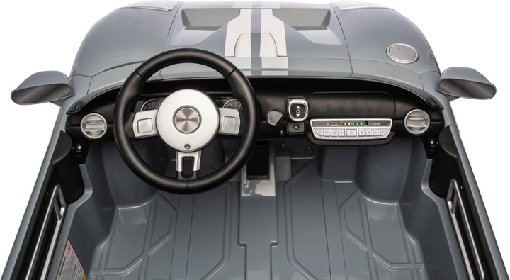 Електричний автомобіль для дітей Ford GT Сірий (5903864978742) - зображення 7