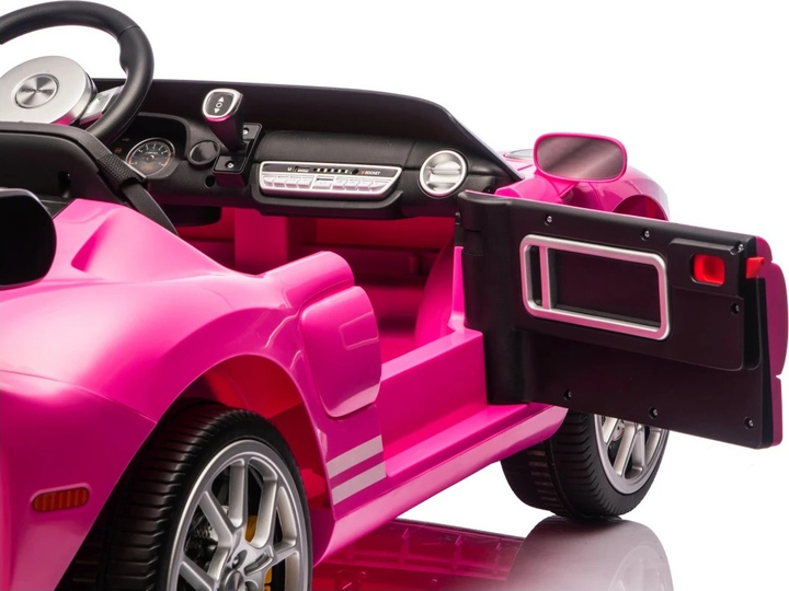 Електричний автомобіль для дітей Ford GT Рожевий (5903864978735) - зображення 14