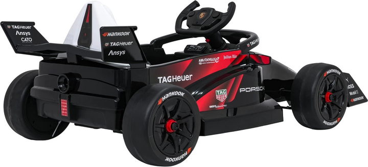 Електричний автомобіль для дітей Porsche Болід Формули E Червоний (5903864977585) - зображення 7