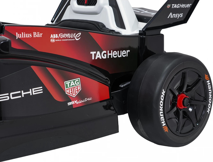 Електричний автомобіль для дітей Porsche Болід Формули E Червоний (5903864977585) - зображення 20