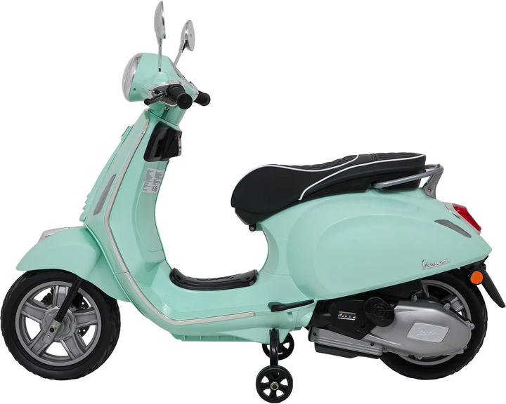 Електричний скутер для дітей Vespa Roma Зелений (5903864984651) - зображення 4