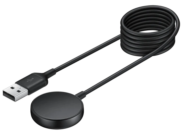 Зарядна док-станція Samsung Wireless Charger для Galaxy Watch Black (EP-OR825BBRGRU) OEM - зображення 2