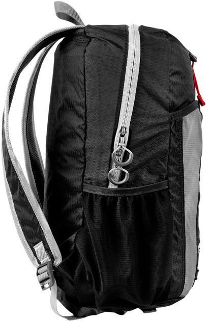 Рюкзак туристичний Spokey Hidden Peak Чорно-сірий (5902693285274) - зображення 2