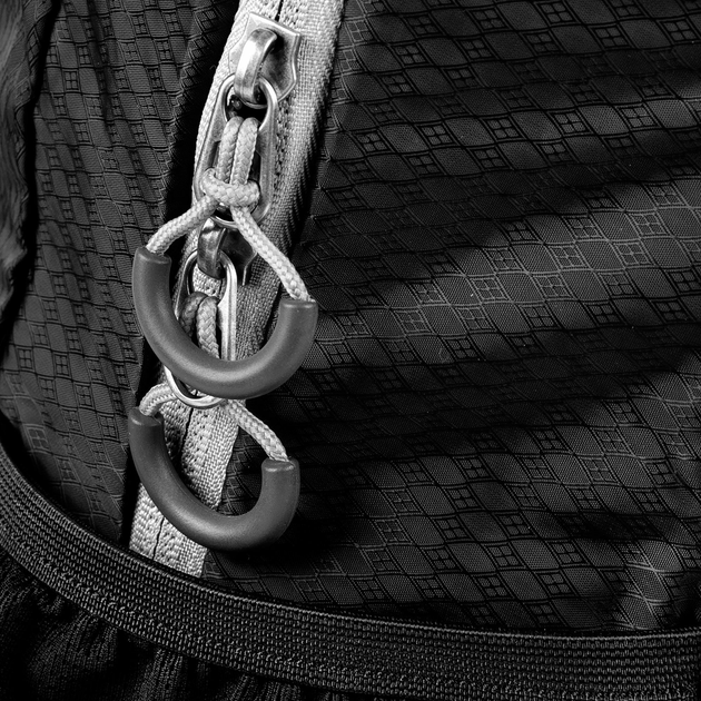 Рюкзак туристичний Spokey Hidden Peak Чорно-сірий (5902693285274) - зображення 8