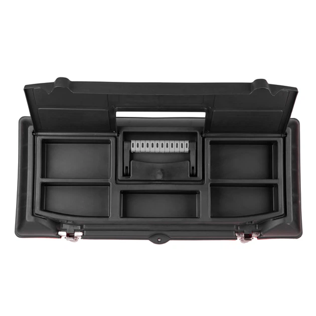 Ящик для інструментів, з металевими замками, 24", 610*255*251 мм INTERTOOL BX-1123 - изображение 4