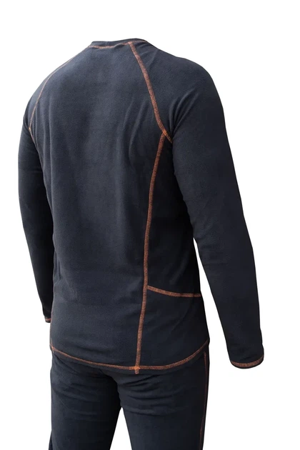 Мужское флисовое термобелье комплект (футболка+брюки) Tramp Microfleece UTRUM-020-black-XL - Фото 4 Мужское флисовое термобелье комплект (футболка+брюки) Tramp Microfleece UTRUM-020-black-XL - изображение 4