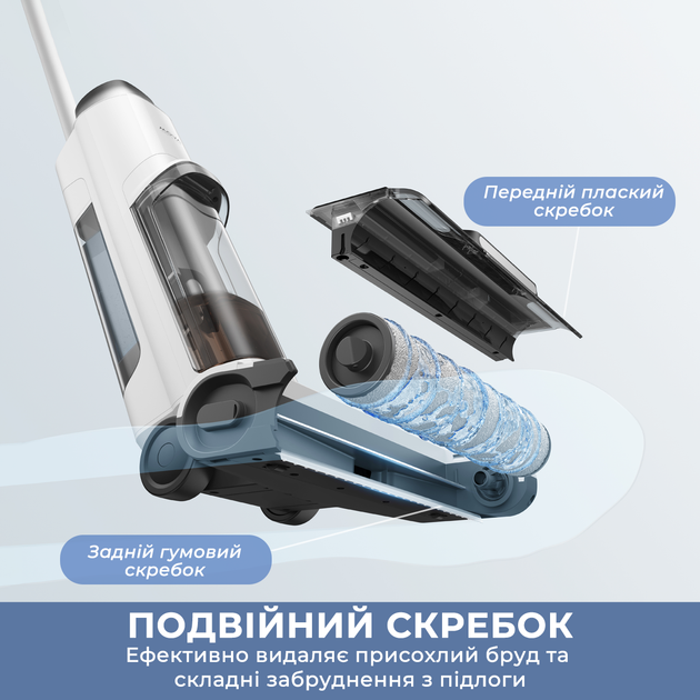 Аккумуляторный моющий пылесос Mova K10 Pro (BVC-T8) – фото, отзывы
