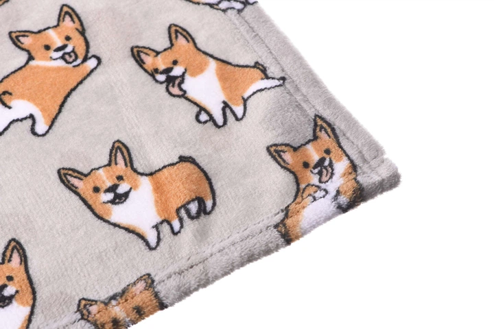 Плед Ardesto Flannel 160х200см корги (ART0109PB) - изображение 6