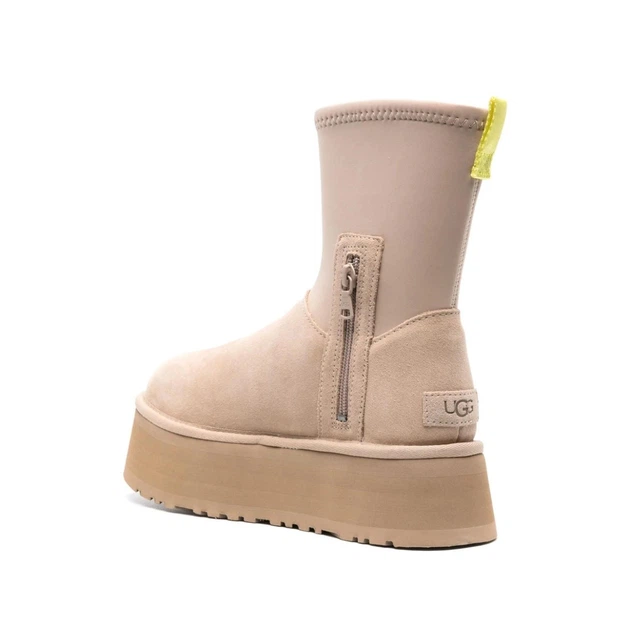 Угги женские UGG Classic dipper sand platform 37 (1144031_37) - Фото 2 Угги женские UGG Classic dipper sand platform 37 (1144031_37) - изображение 2