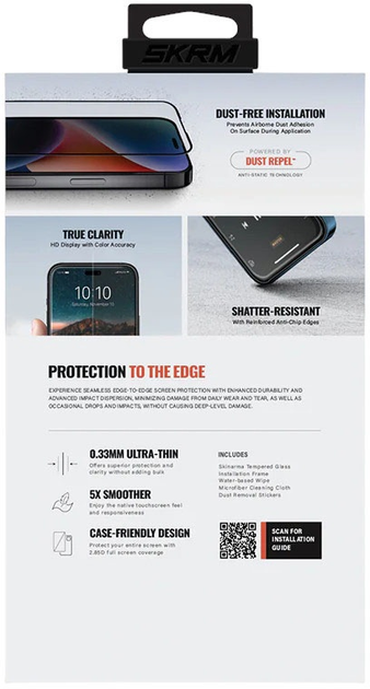 Szkło hartowane Skinarma True Clear do Apple iPhone 17 (8886461248746) - obraz 3