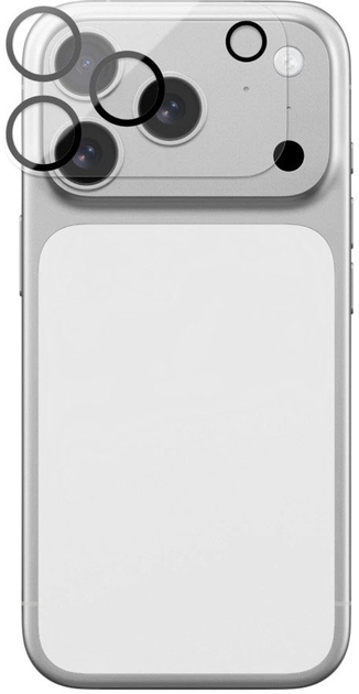 Szkło hartowane do aparatu AmazingThing Full Lense Glass do Apple iPhone 17 Pro (4896238010456) - obraz 2