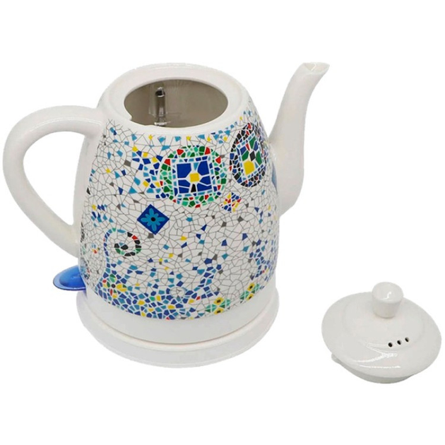 Керамический электрочайник 1,4л Domоtec MS-7837/9840 1000 Вт - изображение 4