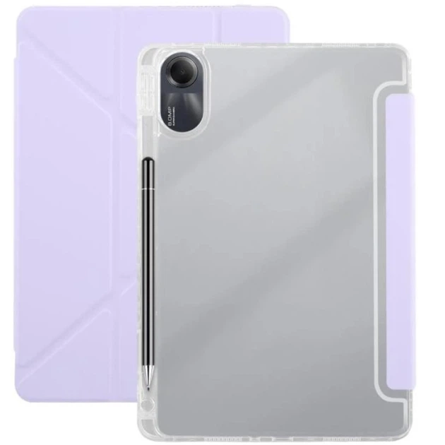 Чохол - книжка Custer Transformer Flip Cover для Xiaomi Redmi Pad 2 purple - Фото 2 Чохол - книжка Custer Transformer Flip Cover для Xiaomi Redmi Pad 2 purple - зображення 2