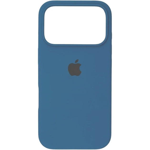 Чехол Fiji Silicone Case для Apple iPhone 17 Pro Max бампер накладка Soft Touch с микрофиброй Cosmos Blue - Фото 1 Чехол Fiji Silicone Case для Apple iPhone 17 Pro Max бампер накладка Soft Touch с микрофиброй Cosmos Blue - изображение 1
