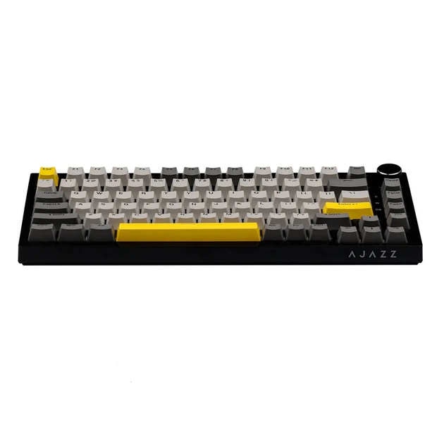 Ігрова клавіатура Ajazz AK820 Black-Yellow - изображение 3