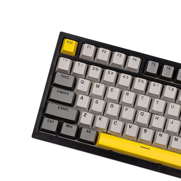 Ігрова клавіатура Ajazz AK820 Black-Yellow - изображение 6