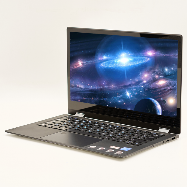 Ноутбук-планшет 13,3" Medion (Lenovo Group) E3224 Intel RAM 8 ГБ SSD 512 ГБ Intel Graphics Металевий корпус б/в Win10 (4733) - изображение 3