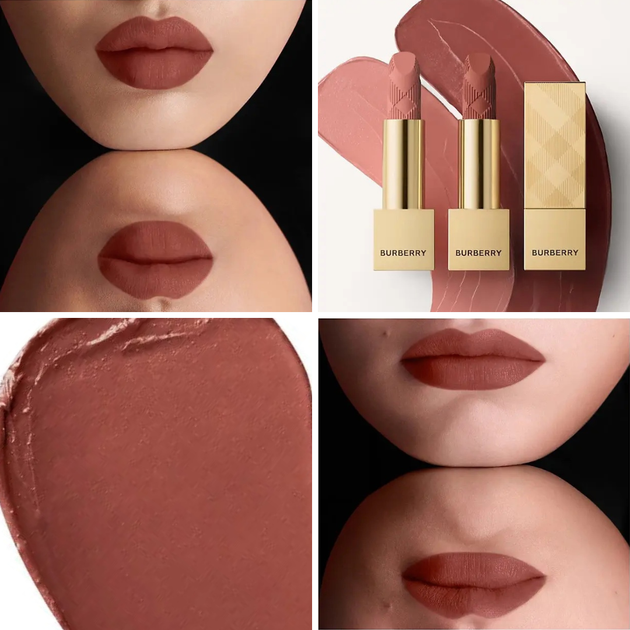 Увлажняющая матовая помада Burberry Kisses Matte Lipstick 90 Matte Cinnamon 3.3 г - Фото 2 Увлажняющая матовая помада Burberry Kisses Matte Lipstick 90 Matte Cinnamon 3.3 г - изображение 2