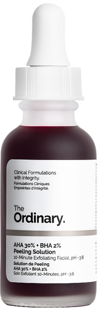 Пілінг для обличчя The Ordinary AHA 30% + BHA 2% Peeling Solution 30 мл (769915195606) - зображення 1
