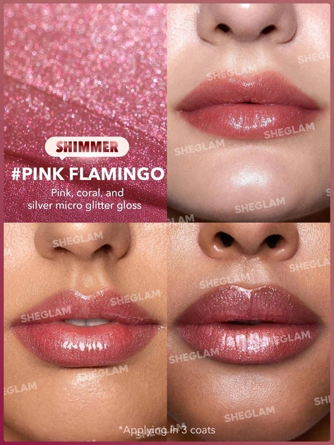 Помада-олівець для губ із шимером Sheglam Pout Perfect Shimmer Lip Plumper Pink Flamingo 2g - Фото 2 Помада-олівець для губ із шимером Sheglam Pout Perfect Shimmer Lip Plumper Pink Flamingo 2g - зображення 2