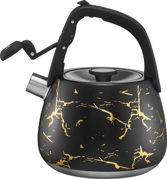 Czajnik Ambition Tower Marble Czarny 2.8 l (5904134960436) - obraz 2