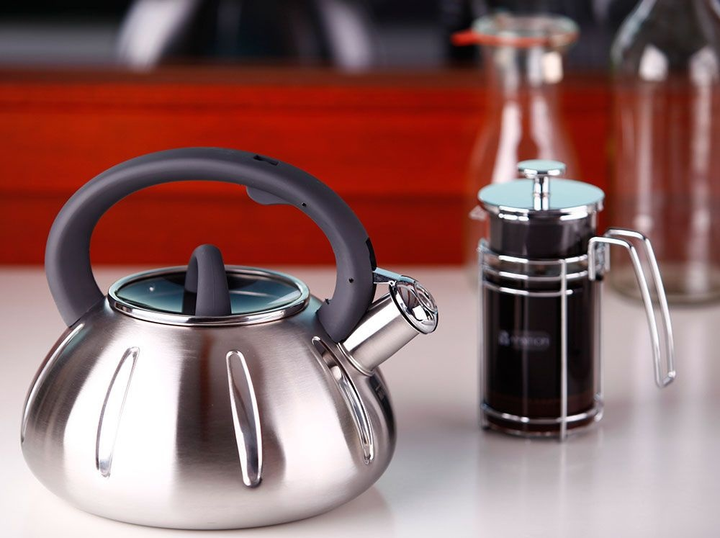 Czajnik Ambition Melody Szary 2.5 l (5904134372765) - obraz 2