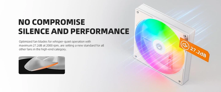 Вентилятор ID-Cooling AS-120-ARGB-W TRIO (AS-120-ARGB-W TRIO) - Фото 8 Вентилятор ID-Cooling AS-120-ARGB-W TRIO (AS-120-ARGB-W TRIO) - изображение 8