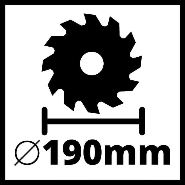 Пила циркулярная Einhell TC-CS 1410 (4331050) - изображение 5
