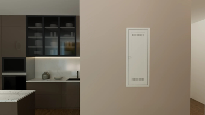 Rozdzielnica Hager Volta 5 rzędów, 12 modułów, IP30 (VU601PLH) - obraz 3