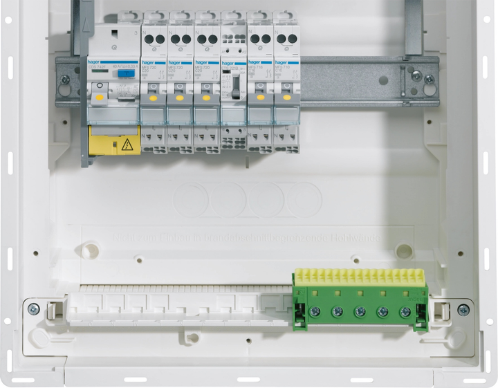 Rozdzielnica Hager Volta Hybrid 5 rzędów, 24 modułów, IP30 (VU602PLH) - obraz 2