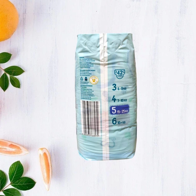 Підгузки Dada Extra Soft 5 15-25кг 42шт - изображение 4