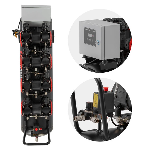 Компресор INTERTOOL PT-0042 100 л 8aтм 1000 л/хвил - изображение 3