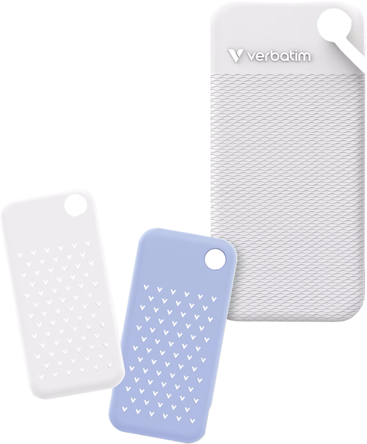 SSD диск Verbatim Pocket SSD 2ТВ USB 3.2 Gen 2 Type-C White (23942323211) - зображення 4