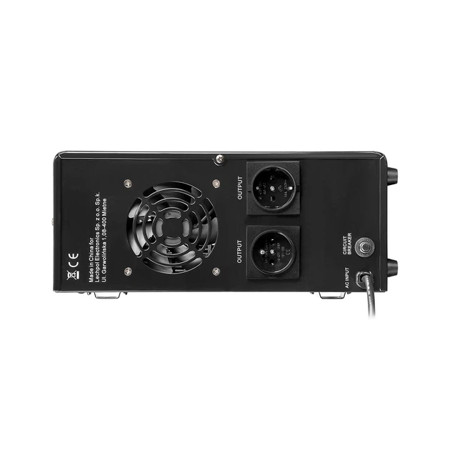 Источник бесперебойного питания Rebel POWER-1000 12/230V (700W / 1000W) 20A, чистая синусоида (ИБП) (RB-4013) - изображение 3